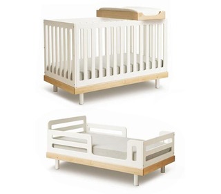 Classic Toddler Bed Conversion White - Oeuf NYC